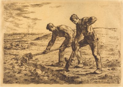 Os Diggers (Les becheurs) de Jean Francois Millet