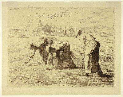Os respigadores de Jean Francois Millet
