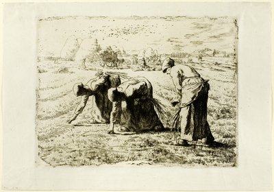 Os respigadores de Jean Francois Millet