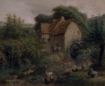 O Velho Moinho de Jean Francois Millet