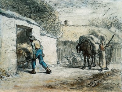 O Retorno do Campo de Jean Francois Millet