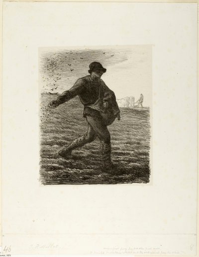O semeador de Jean Francois Millet