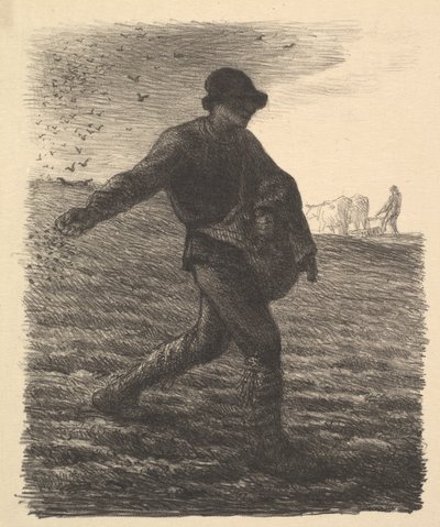O Semeador, 1851. de Jean Francois Millet
