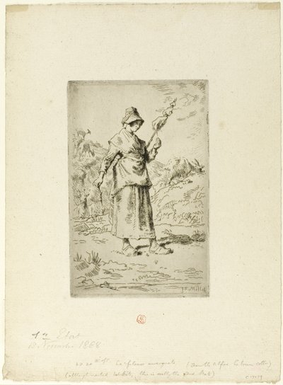 O girador de Jean Francois Millet