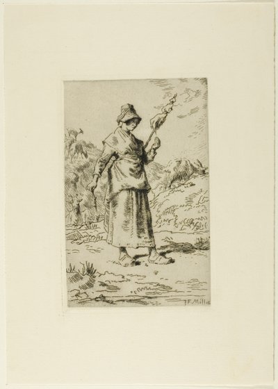 O girador de Jean Francois Millet