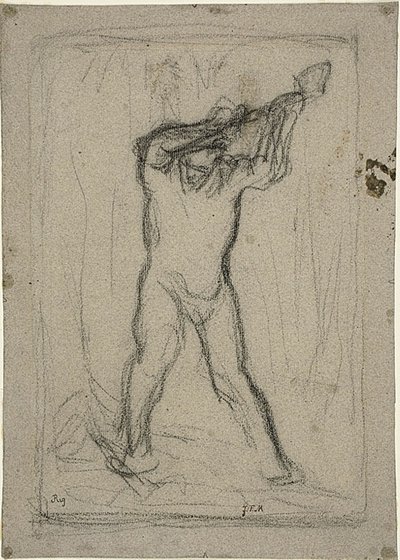 Der Holzfäller von Jean-Francois Millet