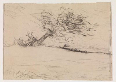 A rajada de vento de Jean Francois Millet