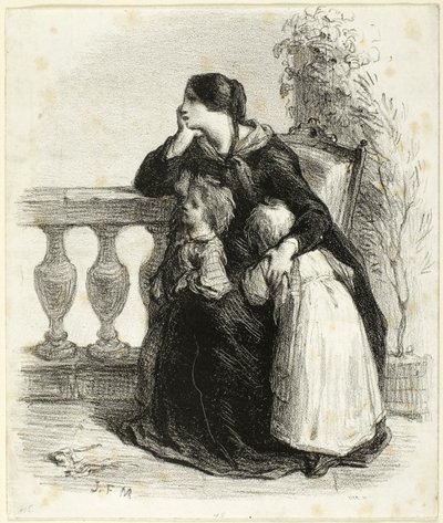 Onde é que ele pode estar de Jean Francois Millet