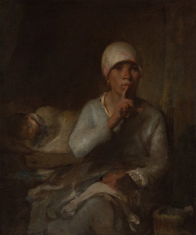 Mulher e Criança (Silêncio) de Jean Francois Millet