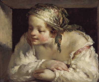 Jovem, 1844-45 de Jean Francois Millet