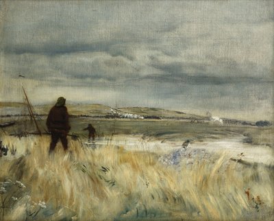 Pescadores bretões; Pescadores bretões, de Jean Francois Raffaelli