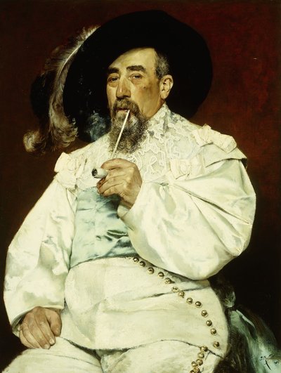 Retrato de um cavalheiro, 1876 de Jean Francois Raffaelli