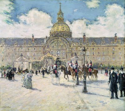 O Hotel des Invalides de Jean Francois Raffaelli
