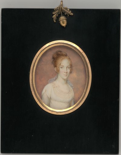 Sra. Nathaniel Bowen Margaret Blake, ca. 1805. de Jean Francois Vallee