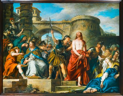 Le Christ devant Pilate - O Cristo perante Pilatos ... de Jean François de Troy
