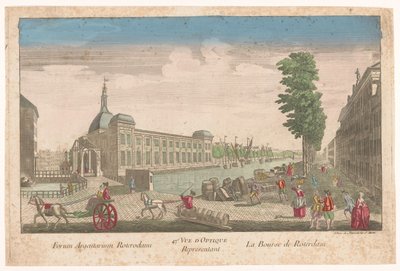 Gezicht op de Beurs te Rotterdam
47e. Vista óptica da Bolsa de Valores de Roterdão (título sobre o objecto) de Jean François Daumont