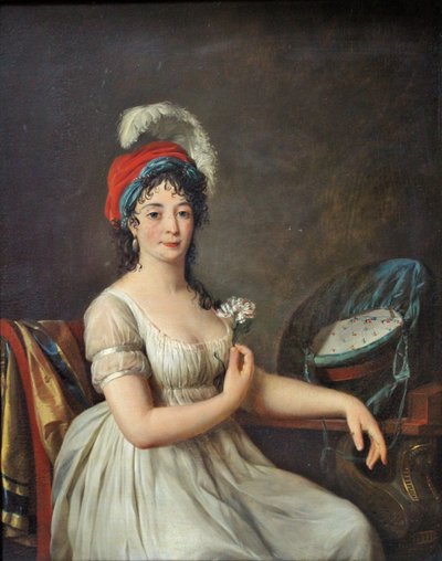 Marie-Rose Aimée Tassin de Villiers (1793-1865), esposa de Tassin de Moncourt de Jean Francois Garneray