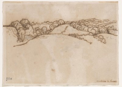 Em torno de Cusset de Jean Francois Millet