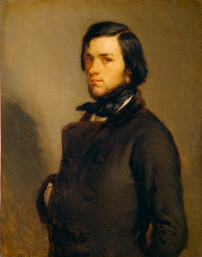 Retrato de um homem de Jean Francois Millet