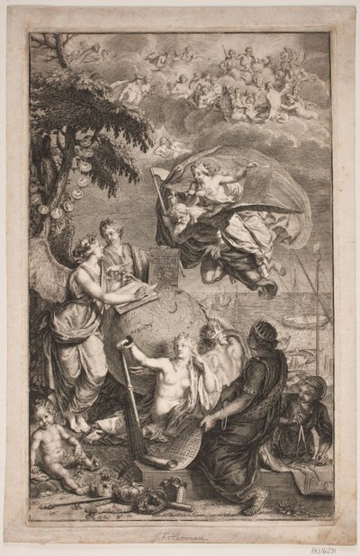 Alegoria do transporte de Jean Frederic Herman