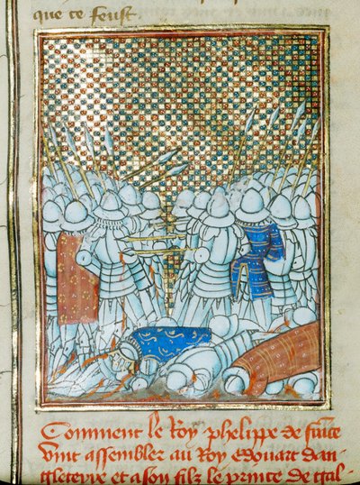 A batalha de Crecy ... de Jean Froissart