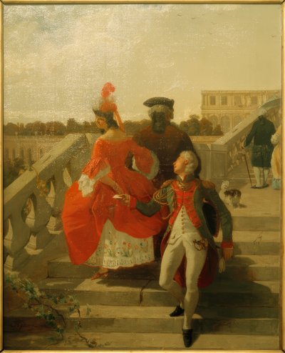 Saint-Lambert u.dHoudetot de Jean Francois Gigoux