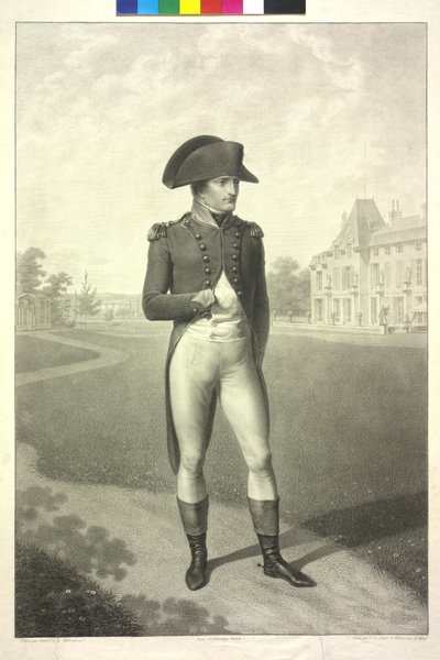 Napoleão I Bonaparte (gravura) de Jean Godefroy