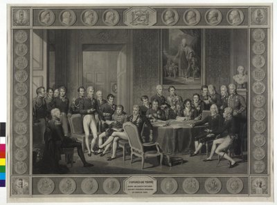 Convenção de Viena 1814 / 1815 de Jean Godefroy