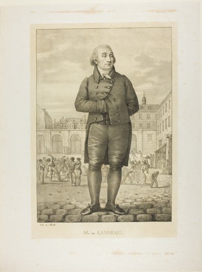 Retrato de M. de Lanneau de Jean Henri Marlet