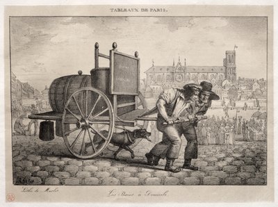 Cenas de Paris: banhos em casa de Jean Henri Marlet