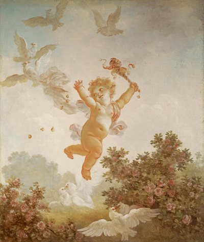 Fragonard - O Progresso do Amor Amar o Bobo, 1790-91 de Jean Honore Fragonard