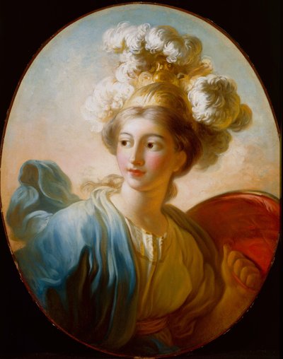 A Deusa Minerva de Jean Honore Fragonard