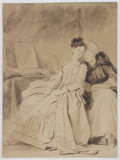 A conversa íntima de Jean Honore Fragonard