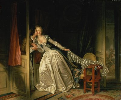 O beijo roubado de Jean Honore Fragonard