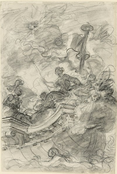 Astolfo zarpa com Andronica e Sofrosina de Jean Honore Fragonard