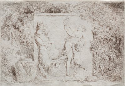 bacanal de Jean Honore Fragonard