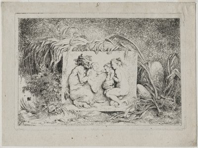 Bacchanales: A Família do Sátiro de Jean Honore Fragonard