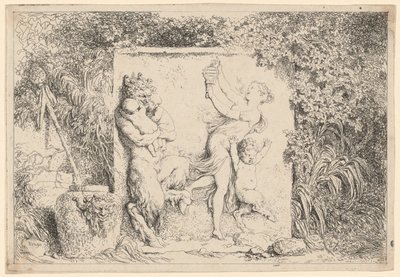 Dança dos Sátiros de Jean Honore Fragonard