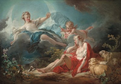 Diana e Endymion de Jean Honore Fragonard