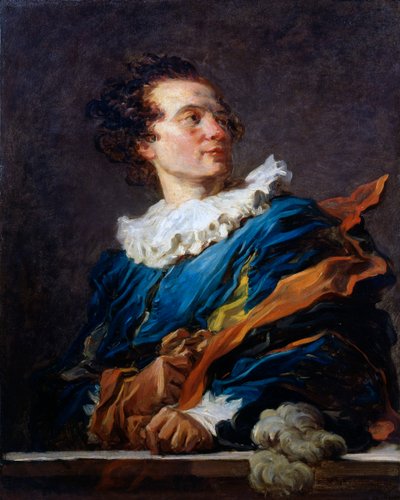 Figura da Fantasia: Retrato do Abade de Saint-Non, 1769 de Jean Honore Fragonard