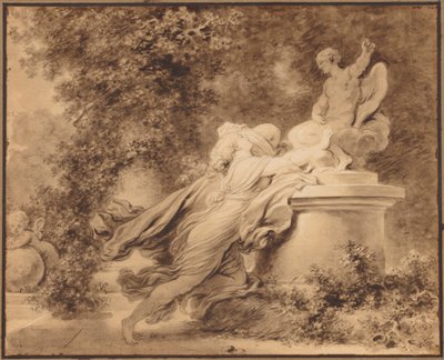 Invocação ao amor de Jean Honore Fragonard