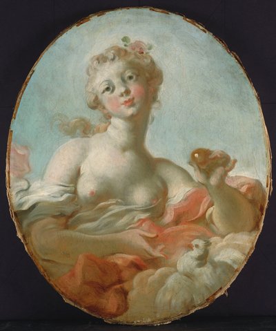 Mademoiselle Marie-Catherine Colombe como Vênus de Jean Honore Fragonard