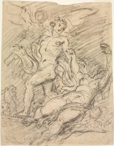 Orfeu e Eurídice retomam, c. 1761 de Jean Honore Fragonard