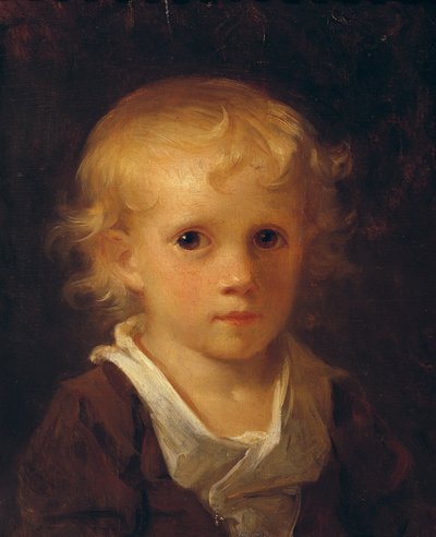Retrato de uma criança de Jean Honore Fragonard