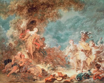 Rinaldo no jardim do palácio de Armida de Jean Honore Fragonard