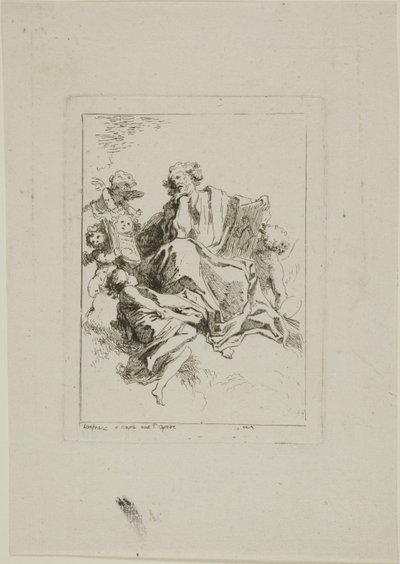 São Lucas de Jean Honore Fragonard