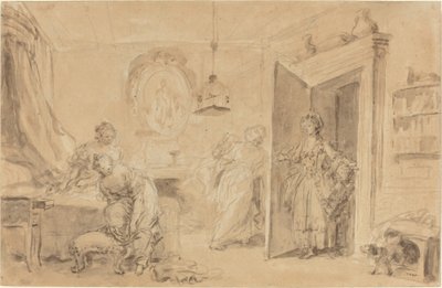 O quarto de Jean Honore Fragonard