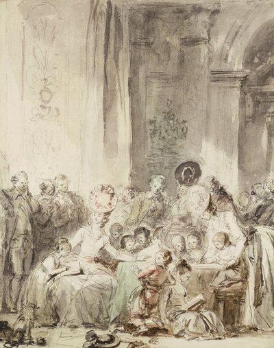 A competição A competição de Jean Honore Fragonard