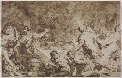 O funeral de Décio de 1774. de Jean Honore Fragonard