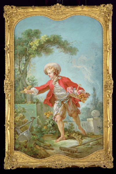 O jardineiro, 175455 de Jean Honore Fragonard